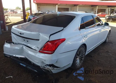 2018 Genesis G90 3.3T Premium из США, поврежденный, VIN KMHG34JA0JU044932